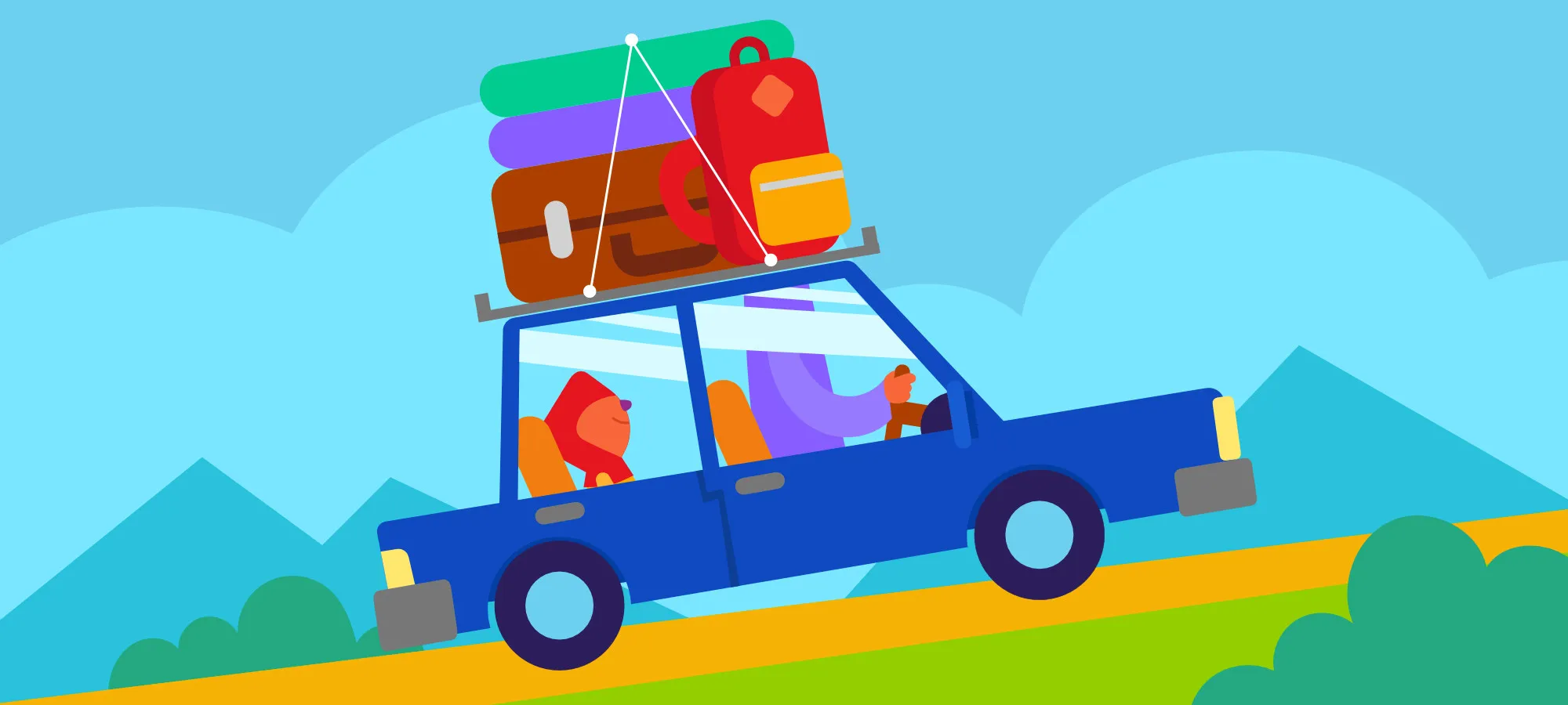 Tasnim traveling